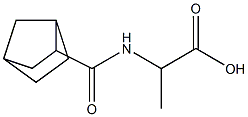 2-{bicyclo[2.2.1]heptan-2-ylformamido}propanoic acid Structure