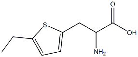 2-amino-3-(5-ethylthien-2-yl)propanoic acid Structure