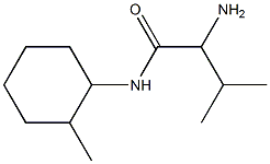 2-amino-3-methyl-N-(2-methylcyclohexyl)butanamide Structure