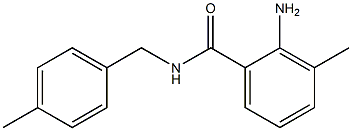 2-amino-3-methyl-N-(4-methylbenzyl)benzamide 구조식 이미지