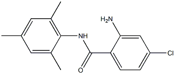 2-amino-4-chloro-N-(2,4,6-trimethylphenyl)benzamide 구조식 이미지