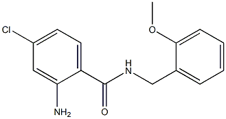 2-amino-4-chloro-N-[(2-methoxyphenyl)methyl]benzamide 구조식 이미지