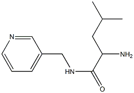 2-amino-4-methyl-N-(pyridin-3-ylmethyl)pentanamide 구조식 이미지