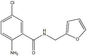 2-amino-5-chloro-N-(2-furylmethyl)benzamide Structure