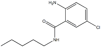 2-amino-5-chloro-N-pentylbenzamide Structure