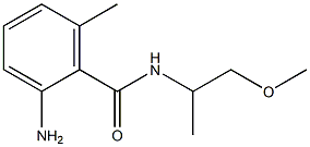 2-amino-N-(1-methoxypropan-2-yl)-6-methylbenzamide Structure