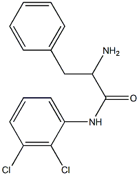 2-amino-N-(2,3-dichlorophenyl)-3-phenylpropanamide 구조식 이미지