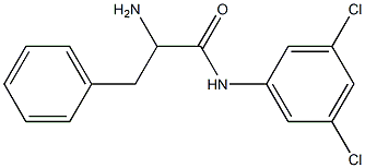 2-amino-N-(3,5-dichlorophenyl)-3-phenylpropanamide Structure