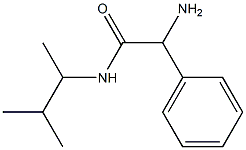 2-amino-N-(3-methylbutan-2-yl)-2-phenylacetamide Structure