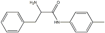 2-amino-N-(4-methylphenyl)-3-phenylpropanamide 구조식 이미지