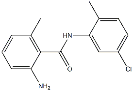 2-amino-N-(5-chloro-2-methylphenyl)-6-methylbenzamide Structure