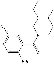 2-amino-N,N-dibutyl-5-chlorobenzamide 구조식 이미지