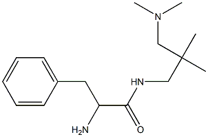 2-amino-N-[3-(dimethylamino)-2,2-dimethylpropyl]-3-phenylpropanamide Structure