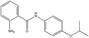 2-amino-N-[4-(propan-2-yloxy)phenyl]benzamide 구조식 이미지