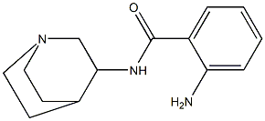 2-amino-N-1-azabicyclo[2.2.2]oct-3-ylbenzamide Structure