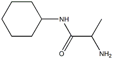 2-amino-N-cyclohexylpropanamide Structure