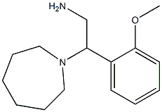 2-azepan-1-yl-2-(2-methoxyphenyl)ethanamine Structure