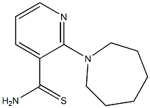 2-azepan-1-ylpyridine-3-carbothioamide 구조식 이미지