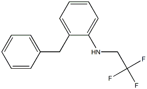 2-benzyl-N-(2,2,2-trifluoroethyl)aniline Structure