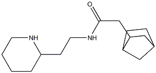 2-bicyclo[2.2.1]hept-2-yl-N-(2-piperidin-2-ylethyl)acetamide 구조식 이미지
