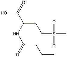 2-butanamido-4-methanesulfonylbutanoic acid 구조식 이미지