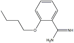 2-butoxybenzenecarboximidamide Structure