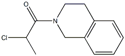 2-chloro-1-(1,2,3,4-tetrahydroisoquinolin-2-yl)propan-1-one Structure