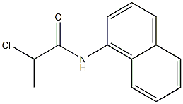 2-chloro-N-(naphthalen-1-yl)propanamide 구조식 이미지