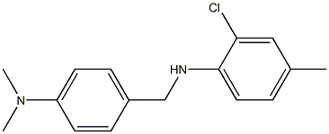 2-chloro-N-{[4-(dimethylamino)phenyl]methyl}-4-methylaniline 구조식 이미지