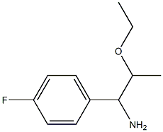 2-ethoxy-1-(4-fluorophenyl)propan-1-amine Structure