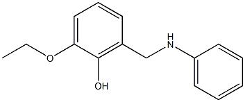 2-ethoxy-6-[(phenylamino)methyl]phenol 구조식 이미지