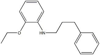 2-ethoxy-N-(3-phenylpropyl)aniline Structure