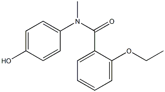2-ethoxy-N-(4-hydroxyphenyl)-N-methylbenzamide Structure