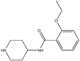 2-ethoxy-N-piperidin-4-ylbenzamide 구조식 이미지