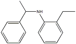 2-ethyl-N-(1-phenylethyl)aniline Structure