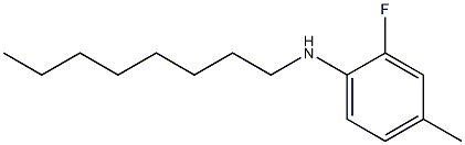 2-fluoro-4-methyl-N-octylaniline Structure