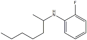 2-fluoro-N-(heptan-2-yl)aniline Structure