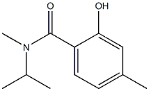 2-hydroxy-N,4-dimethyl-N-(propan-2-yl)benzamide Structure