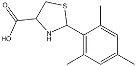 2-mesityl-1,3-thiazolidine-4-carboxylic acid 구조식 이미지