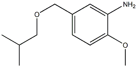 2-methoxy-5-[(2-methylpropoxy)methyl]aniline Structure
