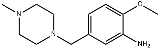 2-methoxy-5-[(4-methylpiperazin-1-yl)methyl]aniline Structure