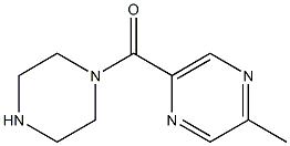 2-methyl-5-(piperazin-1-ylcarbonyl)pyrazine Structure