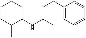 2-methyl-N-(4-phenylbutan-2-yl)cyclohexan-1-amine Structure