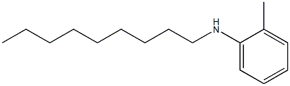 2-methyl-N-nonylaniline 구조식 이미지