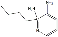 2-N-butylpyridine-2,3-diamine 구조식 이미지