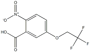 2-nitro-5-(2,2,2-trifluoroethoxy)benzoic acid 구조식 이미지
