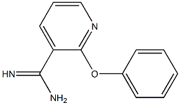 2-phenoxypyridine-3-carboximidamide 구조식 이미지