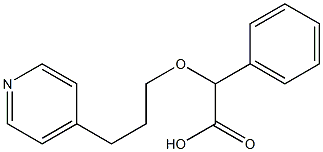 2-phenyl-2-[3-(pyridin-4-yl)propoxy]acetic acid 구조식 이미지