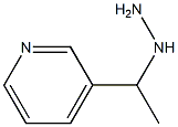 3-(1-hydrazinylethyl)pyridine 구조식 이미지