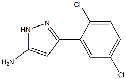 3-(2,5-dichlorophenyl)-1H-pyrazol-5-amine 구조식 이미지